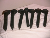FOR SALE 7 RAILWAY SPIKES