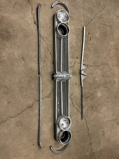 1964 Acadian /Beaumont grill And hood trim and valance trim 1967 Beaumont grill 1966 Chevelle grill...