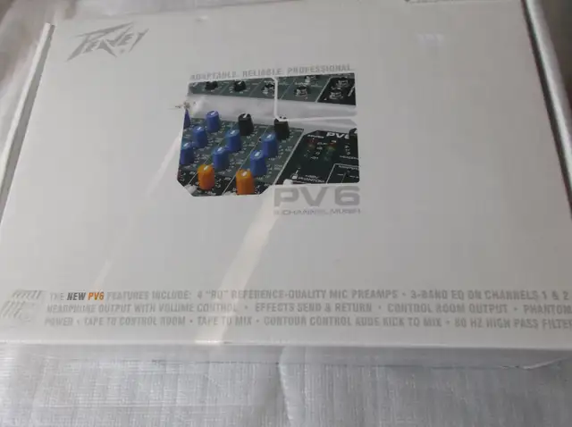 Peavey mixer PV6 in Amps & Pedals in Sherbrooke - Image 4