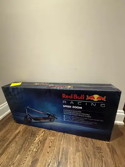 Redbull electric scooter, View more