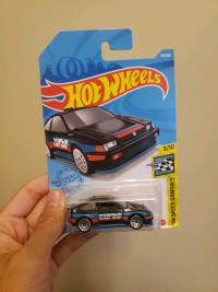 Hot wheels 1985 Honda CRX Black Turbo livery