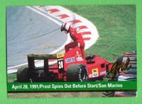 1992 Formula 1 Alain Prost April 28 1991 /San Marino/October 29