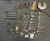harley panhead knucklehead brake levers, axles, etc