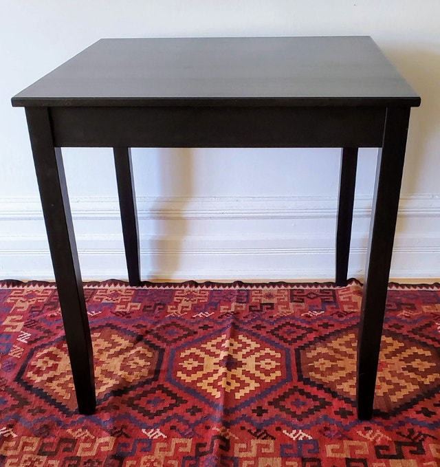 Dining Table, Solid Wood, Ikea LERHAMN Model (As New) save 45