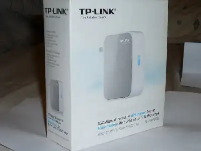 TP LINK 150Mbps Wireless N Mini Pocket Router, View more