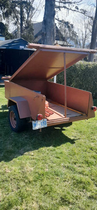 4'x6'wooden utility  trailer