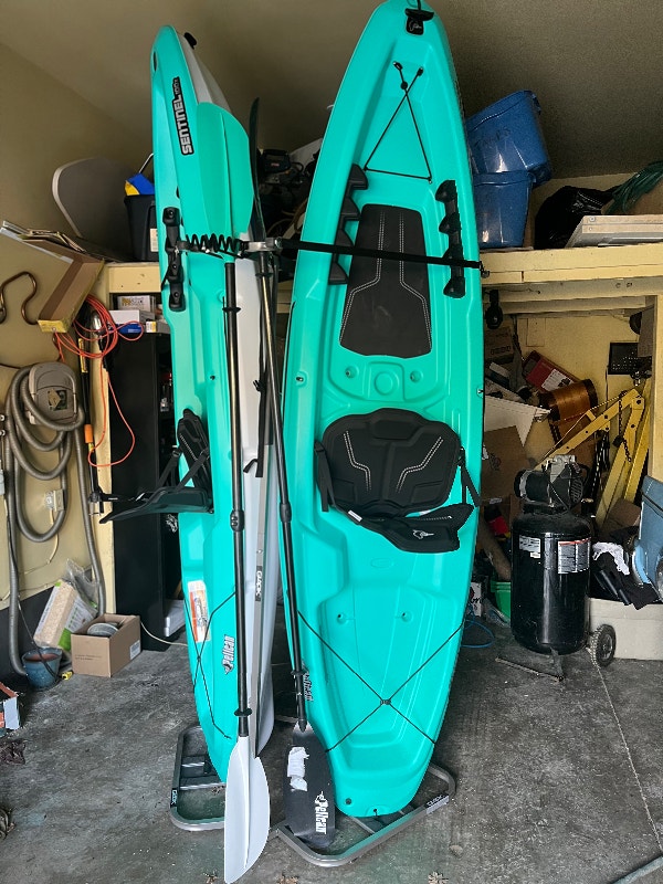 Glacik Tri Kayak VerticalStorage Stand kayaks not included Canoes