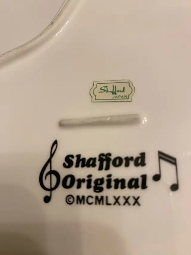 VINTAGE 1980 SHAFFORD ORIGINAL GRAND PIANO CERAMIC PLATE - in Arts & Collectibles in City of Toronto - Image 5