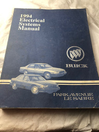 VINTAGE 1994 BUICK PARK AVENUE LASABRE ELECTRICAL SYSTEMS #M0895