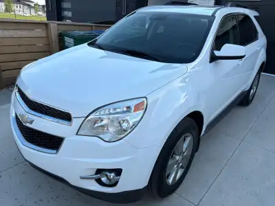 2013 CHEVROLET EQUINOX , White, 2.4L 4CYL.Command Start, Ecoboost Spotless AWD SUV - 166,000km. No m...