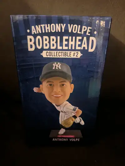 Special limited bobblehead SGA given out on 8/11/2024 at Yankee Stadium. Very limited Anthony Volpe...