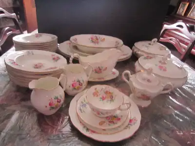 George Jones & Sons JUNETIME Crescent fine bone china, View more