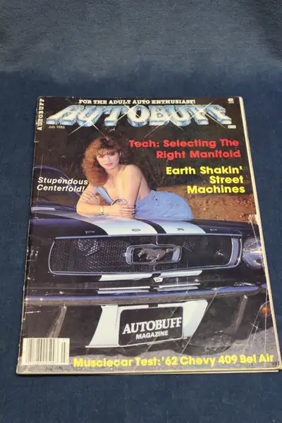 Car Collector Magazine Autobuff July 1985 Adult Auto Enthuslast, View more