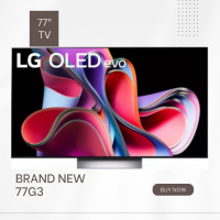 77" LG OLED evo G3 Class 4K OLED TV