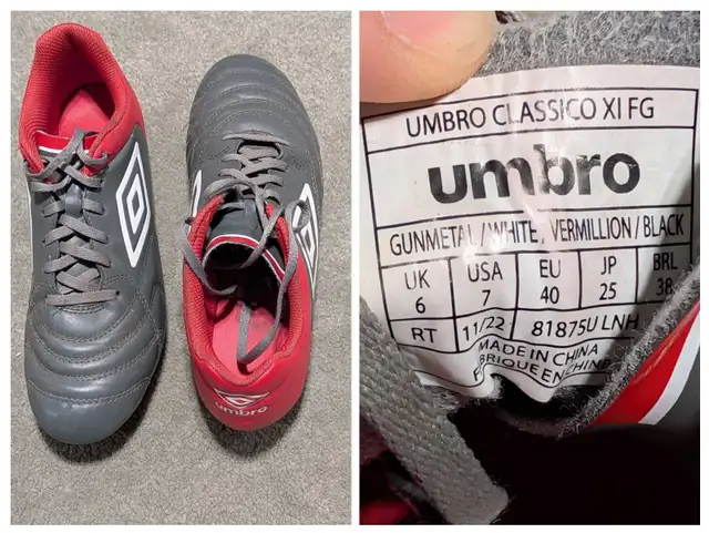 Umbro Classico XI FG - Men's Size 7 in Soccer in Ottawa - Image 2