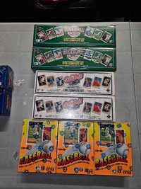 MLB cards - old boxes never opened