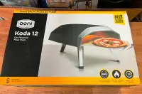 BNIB Ooni Koda 12" Pizza Oven - Black/Silver