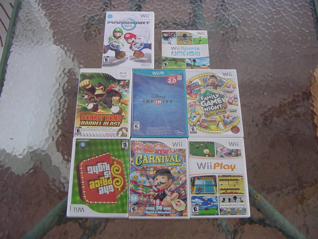 8 WII GAMES - USED - LIKE NEW!! dans Nintendo Wii  à Ville de Montréal