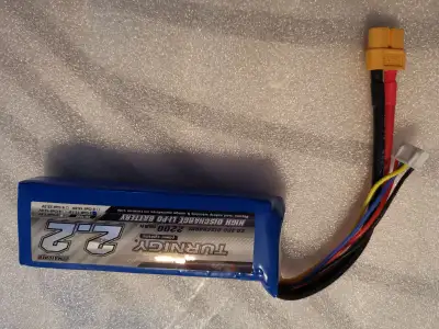**SOLD**LITHIUM ION BATTERY TURNIGY 3S 11.1V 2200mAH, View more