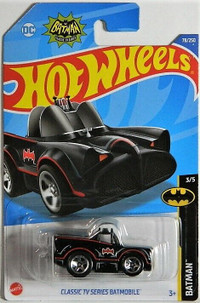 Hot Wheels 1/64 Classic TV Series Batmobile "TOONED" Diecast Car