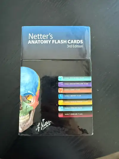 Netters Anatomy Flash Cards, View more