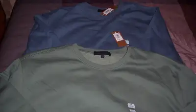 men's 4X sweatshirts pullovers w/ TAGS blue & green, View more