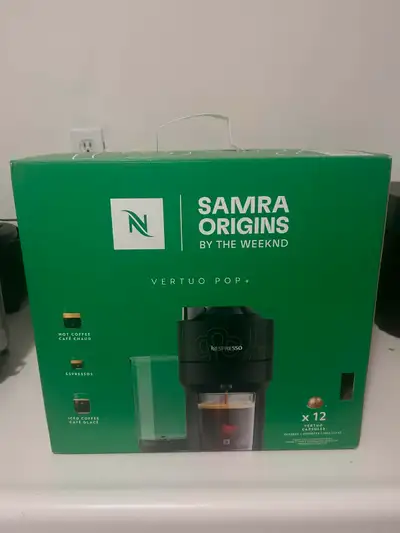 Nespresso-Vertuo Pop+ SAMRA Green (Brand New), View more