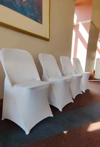 White Chair Covers for RENT, View more