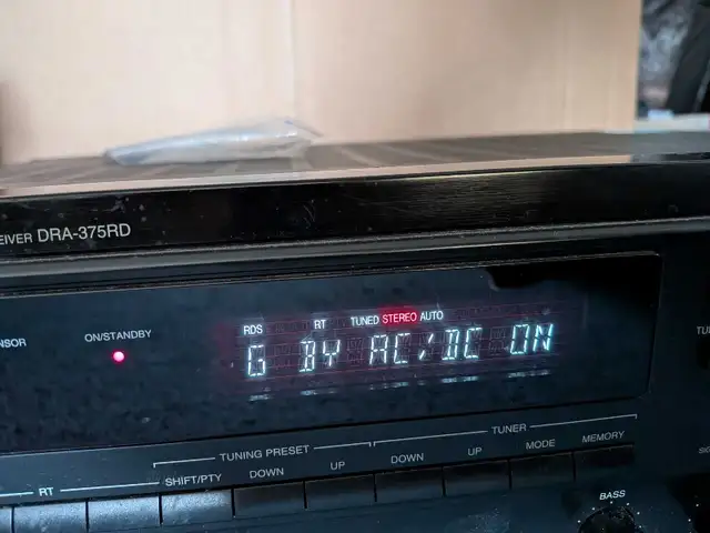 Denon DRA-375RD AM/FM RDS Stereo Receiver in Stereo Systems & Home Theatre in City of Toronto - Image 3