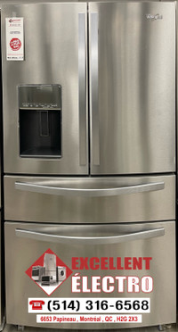 Réfrigérateurs en Acier Inoxydable 36 Pouces