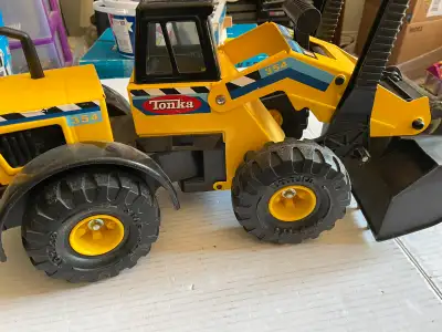Tonka Mighty Diesel Truck Front End Loader Used and in clean working condition Asking for $70
