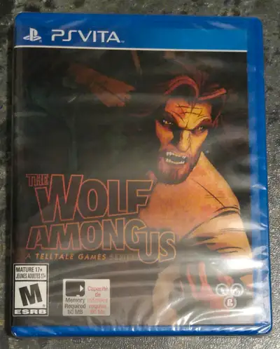 WOLF AMONG US PlayStation PS Vita. NEW FACTORY SEALED Authentic!, View more