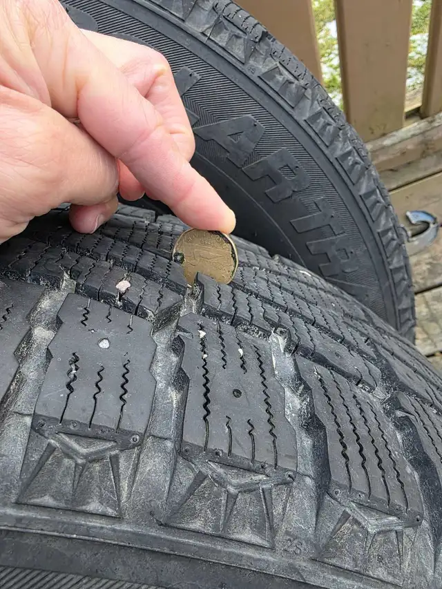 Winter tire 2pcs  225/65/R17 in Tires & Rims in Yarmouth - Image 3