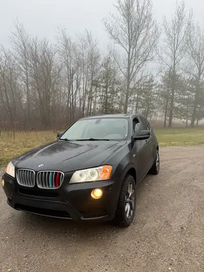2013 BMW X3 30i Clean title 199xxx kms Red interior major service was done last summer Rear differen...