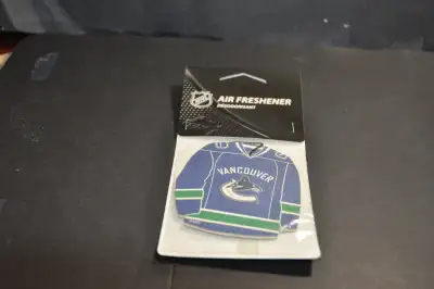 Vancouver Canucks nhl hockey jersey air fresnener desodorisant n, View more