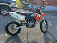 2011 ktm 530 exc blue plated