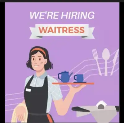 Servers and kitchen helper, View more