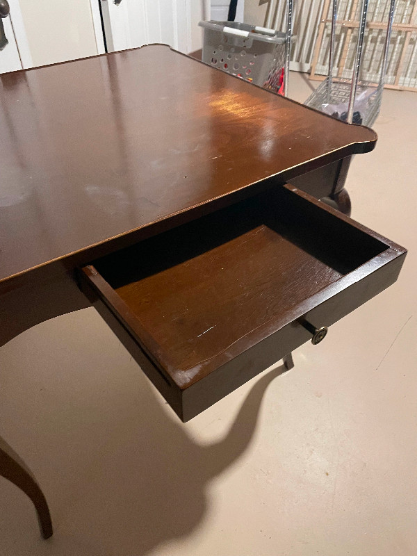 Solid wood bridge table in Other Tables in Kitchener / Waterloo - Image 2