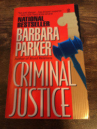 Barbara Parker - Criminal Justice (paperback, like new)