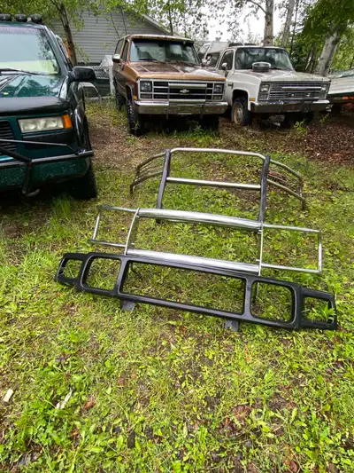 Hummer H2 rubberized coated, paintable grill guard - Make offer 2005 GMC Sierra Chrome Stainless Ste...