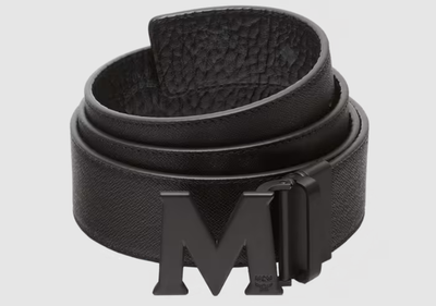 MCM Michael Cromer: Claus M Reversible Belt, Black, Men's, new, View more