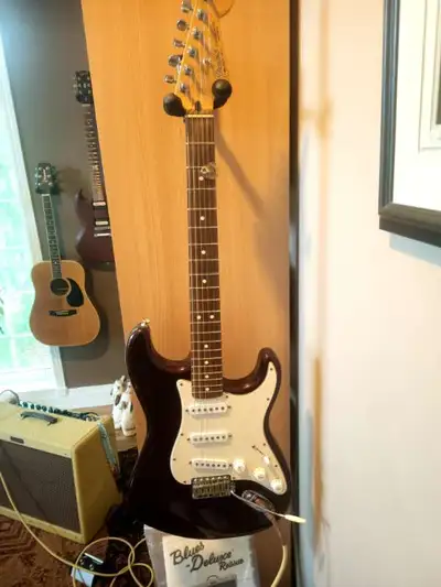 Fender Strat and Fender Blues Deluxe Reissue, View more