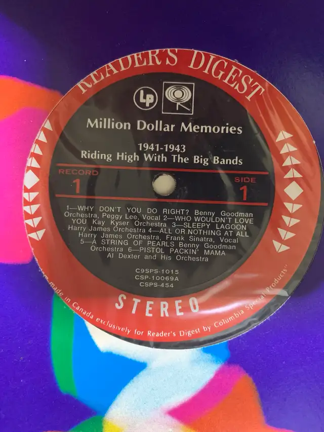 Reader's Digest - Million Dollar Memories  (7 Vinyl LPs) in CDs, DVDs & Blu-ray in Mississauga / Peel Region - Image 4
