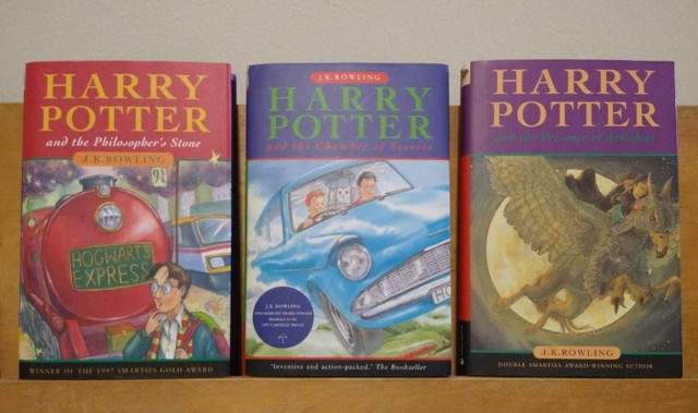 3 Harry Potter Hardcover/DJ/Books. in Children & Young Adult in City of Toronto - Image 2