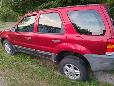 sell my 2004 ford escape for parts or scrap only 250,000km approx., most body parts are good conditi...