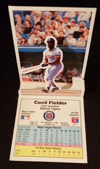 1991 Petro-Canada MLB All Star Fanfest 3D Action Cards