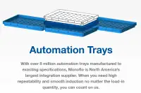 AUTOMATION TRAYS, CONVEYOR TRAYS, AS/RS TRAYS, AUTOMATION BINS.