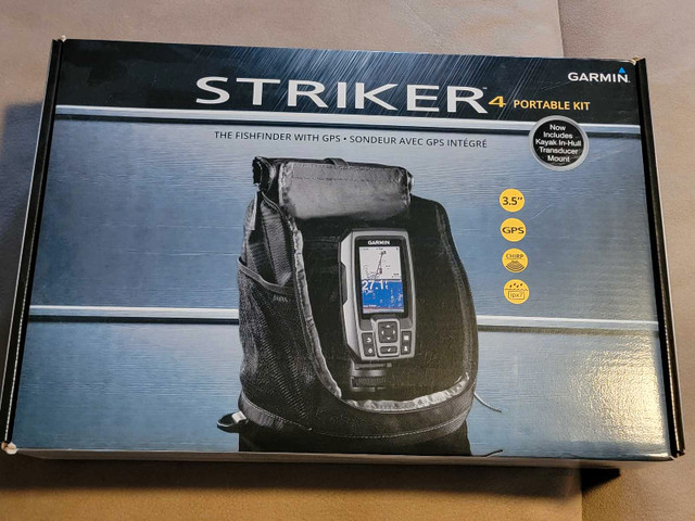 Brand new Sriker portable fish finder bundel with GPS in Water Sports in City of Halifax