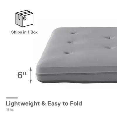 -double size -new double size 6-inch mattress