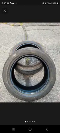 2x 245/50R19 Bridgestone Dueler all season tires